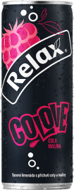 Relax limonáda COLA MALINA 0,33L plech