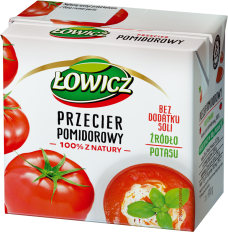 ŁOWICZ 500 g Tomato puree carton 