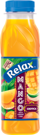 Relax exotica MANGO-jablko-pomaranč-citrón 0,3L PET
