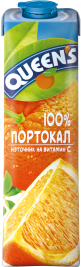 QUEENS 1 litr orange 100%