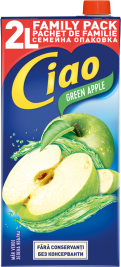 CIAO 2 litry green apple