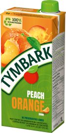 TYMBARK 1 litr pomarańcza - brzoskwinia