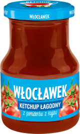 WŁOCŁAWEK 380 g mild ketchup