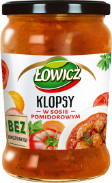 ŁOWICZ 580 g Mince meatballs in tomato sauce 