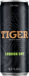 Tiger energy drink LONDON DRY 0,25L plech