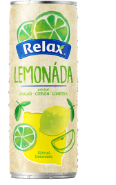  Relax Lemonáda CITRÓN - LIMETKA 0,33L CAN