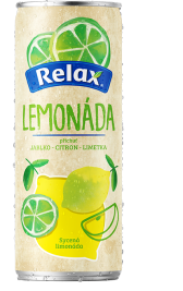  Relax Lemonáda CITRON - LIMETKA 0,33L CAN