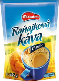 Mukates Raňajková káva KLASIK 255g sáčok
