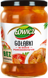 ŁOWICZ 580 g Stuffed cabbage in tomato sauce  