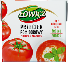 ŁOWICZ 500 g Tomato puree carton 