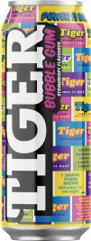 Tiger energy drink BUBBLE GUM 0,5L plech