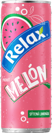 Relax limonáda MELÓN 0,33L plech