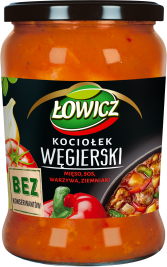 ŁOWICZ 580 g Hungarian style pot