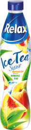 Relax sirup ICE TEA BROSKEV & ZELENÝ ČAJ 0,7L PET