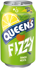 QUEENS 330 ml lemon and mint