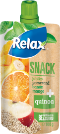 Relax Snack ovocné pyré s QUINOU 100g
