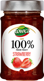 ŁOWICZ 220 g Strawberry