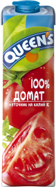 QUEENS 1 litr tomate 100%
