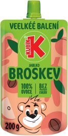 Kubík kapsička 100% jablko, BROSKEV 200g