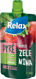 Relax zeleninové pyré jablko-CVIKLA-JAHODA 100g