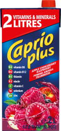 CAPRIO PLUS JABLKO, MALINA, ARONIE 2L