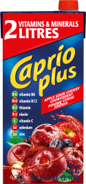 CAPRIO PLUS JABLKO TŘEŠEŇ 2L