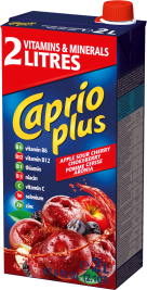 CAPRIO PLUS JABLKO TŘEŠEŇ 2L