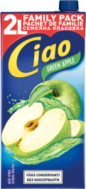 CIAO 2L green apple