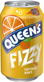 QUEENS 330 ml orange and mango