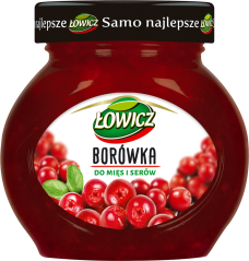ŁOWICZ 230 g Red Bilberry sauce 