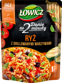 ŁOWICZ 250 g Rice with grilled vegetables