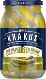 KRAKUS 840 g In brine cucumbers