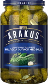 KRAKUS SCAN 920 g Pickled dill cucumbers