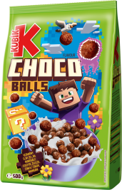Kubík Cereálie Choco Balls PIXEL 500g