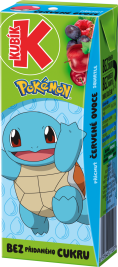 Kubík Pokémon licence 0,2L TP – ČERVENÉ OVOCE