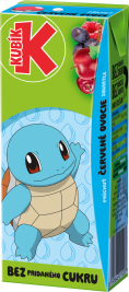 Kubík Pokémon licencia 0,2L TP – ČERVENÉ OVOCIE