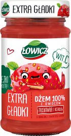 ŁOWICZ 235 g Extra smooth strawberry