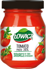 ŁOWICZ 80 g Tomato concentrate 30% glass jar 