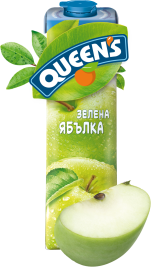 QUEENS 1L green apple