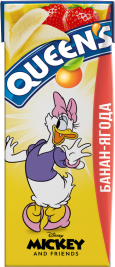 QUEENS 200 ml banana- strawberry