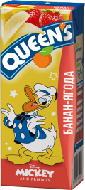 QUEENS 200 ml banana-strawberry