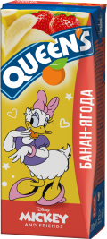 QUEENS 200 ml banana-strawberry