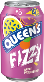 QUEENS 330 ml apple and passion fruit
