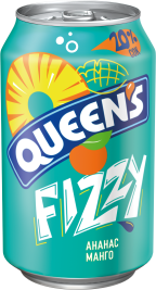 QUEENS 330 ml pineapple and mango