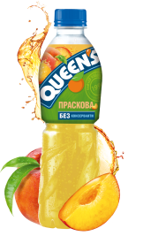 QUEENS 500 ml peach