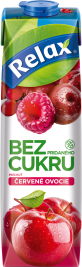 Relax BEZ Červené ovocie 1L TS
