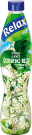 Relax ovocný sirup BEZINKA-MÁTA 0,7L PET