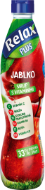 Relax ovocný sirup JABLKO 33% 0,7L PET