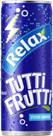 Relax limonáda TUTTI FRUTTI 0,33L plech