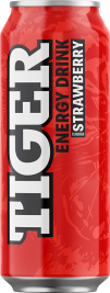 Tiger energy drink STRAWBERRY 0,5L plech